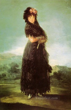 Retrato de Mariana Waldstein Romántico moderno Francisco Goya Pinturas al óleo